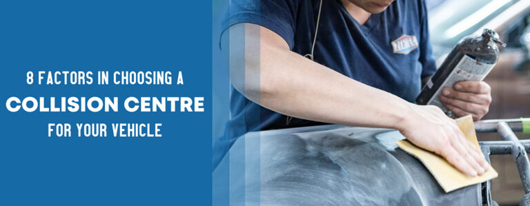 8 Factors in Choosing a Collision Centre