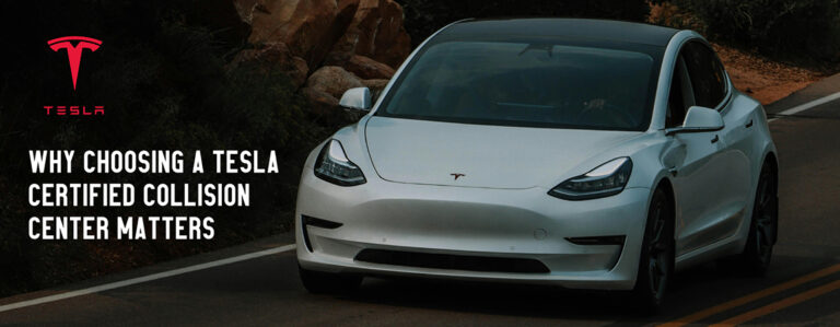 Why choosing a tesla certified collision center matters at Zenetec