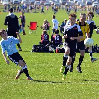 Soccer team fundraisers at Zenetec