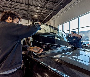 Full Windshield Replacement at Zenetec in Barrie