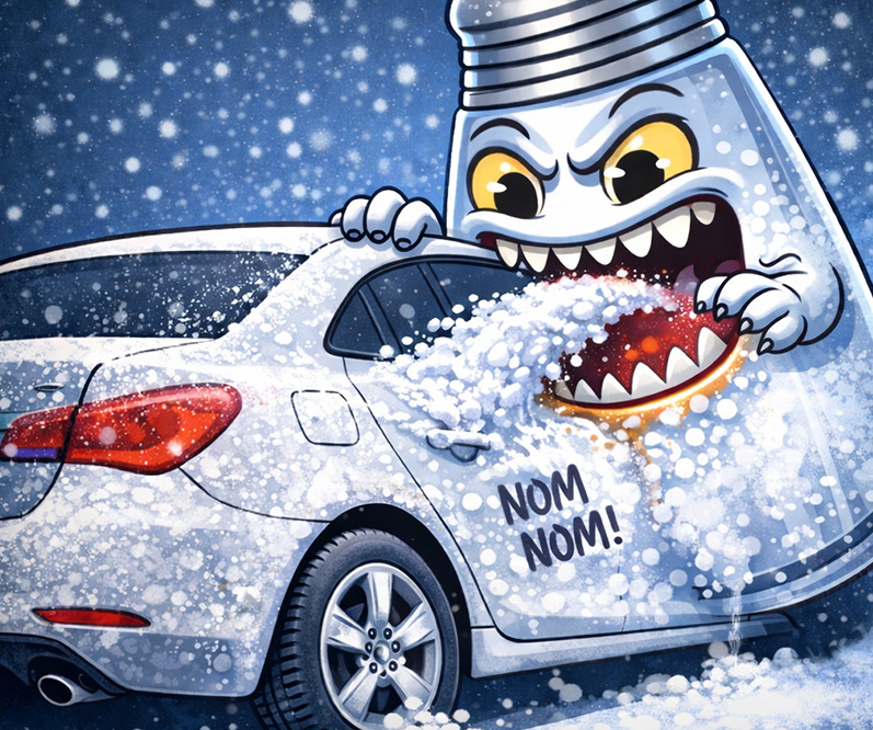 3 Hidden Ways Road Salt Is Damaging Your Vehicle